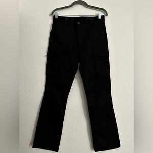 Quarter Zip Adjustable Flared Jeans
